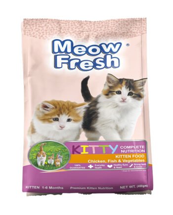 Kitten Food, Chicken, Fish and Vegetables 450 Front