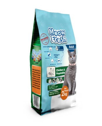 Meow Fresh Chicken and Vegetable Front