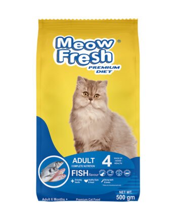 Moew Fresh Premium Diet, Fish Flavour 500g
