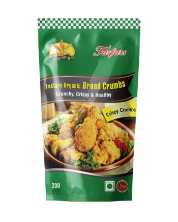 Fasfars Organic Bread Crumbs 200, Crispy Crumbs Front