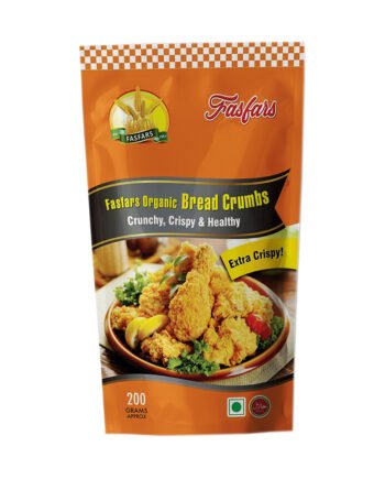 Fasfars Organic Bread Crumbs 200, Extra Crispy Front